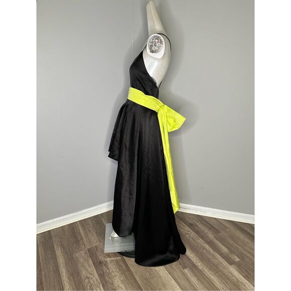 Alice + Olivia Joss Bow Back High-Low Gown SZ US 4 - Picture 9 of 12